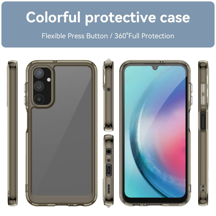 For Samsung Galaxy A25 5G Colorful Series Acrylic + TPU Phone Case