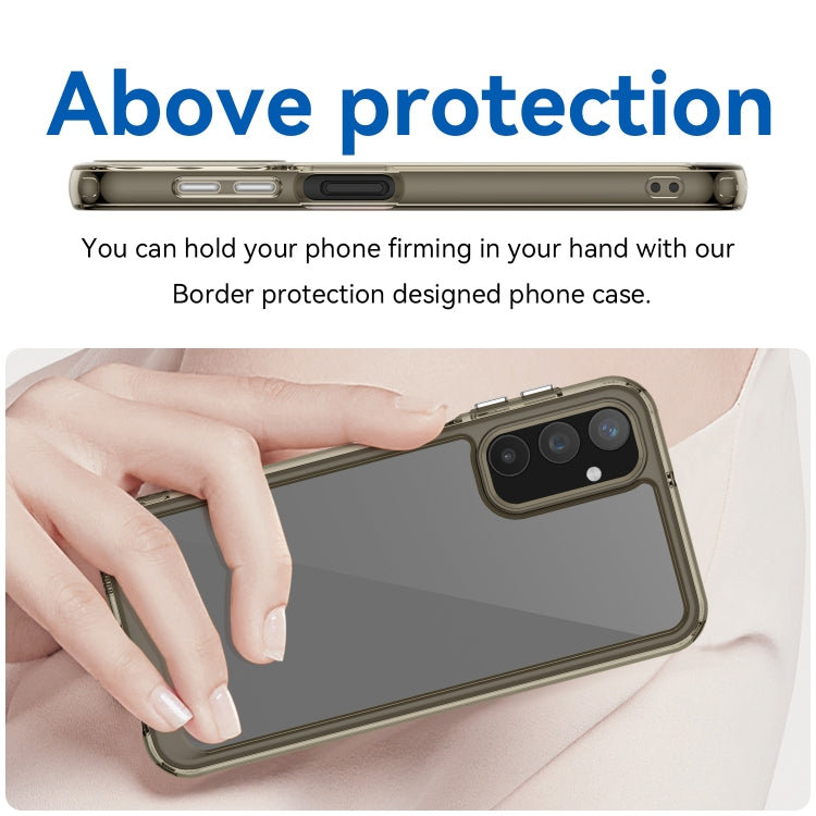 For Samsung Galaxy A25 5G Colorful Series Acrylic + TPU Phone Case