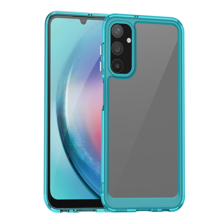 For Samsung Galaxy A25 5G Colorful Series Acrylic + TPU Phone Case