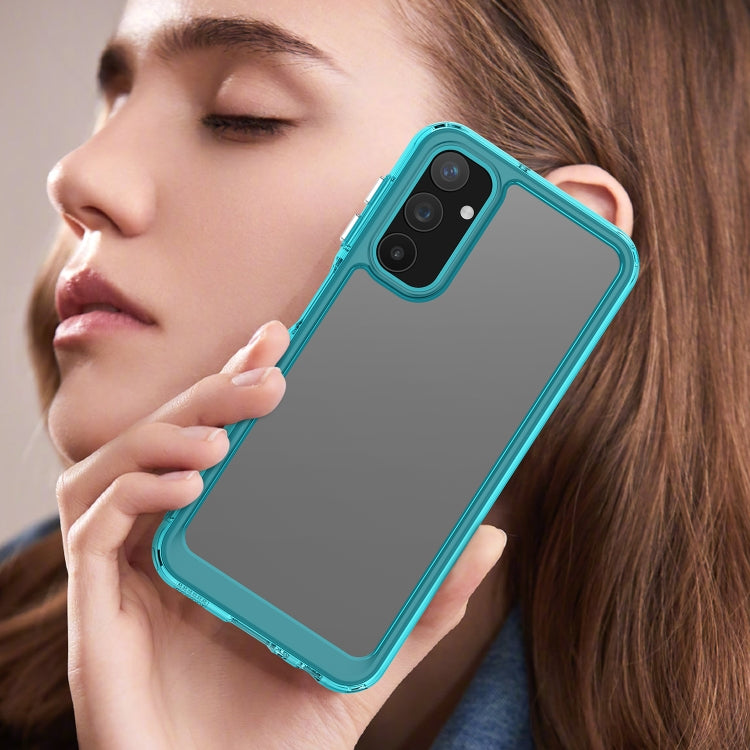 For Samsung Galaxy A25 5G Colorful Series Acrylic + TPU Phone Case