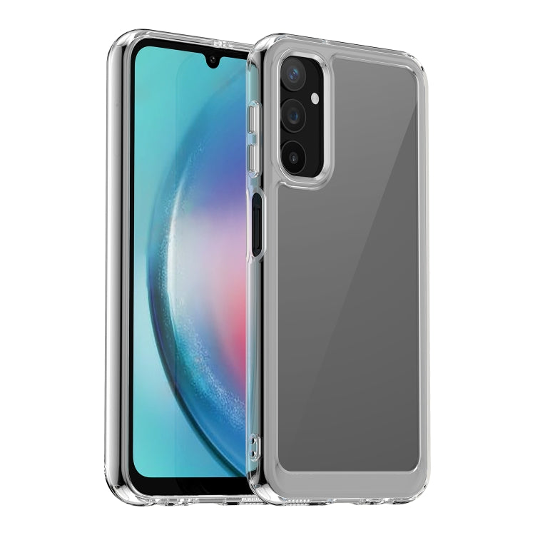 For Samsung Galaxy A25 5G Colorful Series Acrylic + TPU Phone Case
