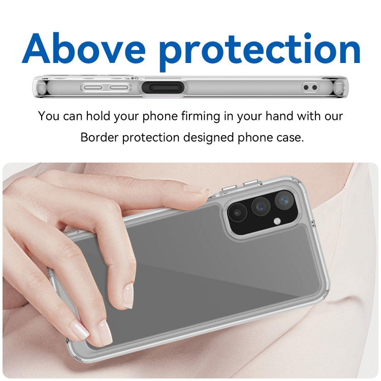 For Samsung Galaxy A25 5G Colorful Series Acrylic + TPU Phone Case