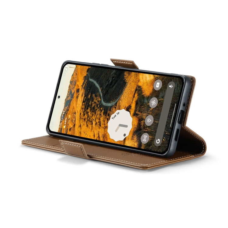 For Google Pixel 10 Pro XL / 9 Pro XL CaseMe 023 Butterfly Buckle Litchi Texture RFID Anti-theft Leather Phone Case