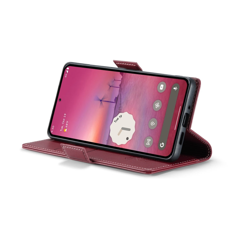 For Google Pixel 10 Pro XL / 9 Pro XL CaseMe 023 Butterfly Buckle Litchi Texture RFID Anti-theft Leather Phone Case