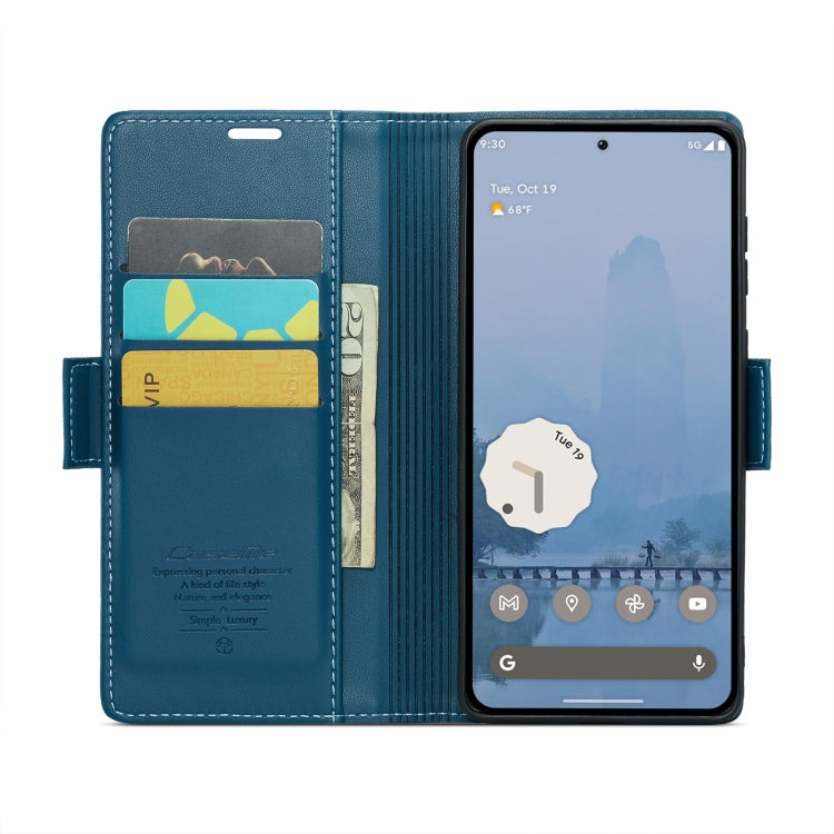 For Google Pixel 10 Pro XL / 9 Pro XL CaseMe 023 Butterfly Buckle Litchi Texture RFID Anti-theft Leather Phone Case