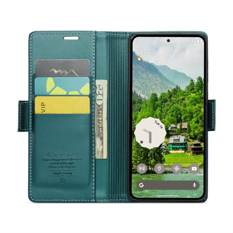 For Google Pixel 10 Pro XL / 9 Pro XL CaseMe 023 Butterfly Buckle Litchi Texture RFID Anti-theft Leather Phone Case