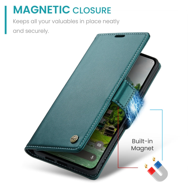 For Google Pixel 10 Pro XL / 9 Pro XL CaseMe 023 Butterfly Buckle Litchi Texture RFID Anti-theft Leather Phone Case