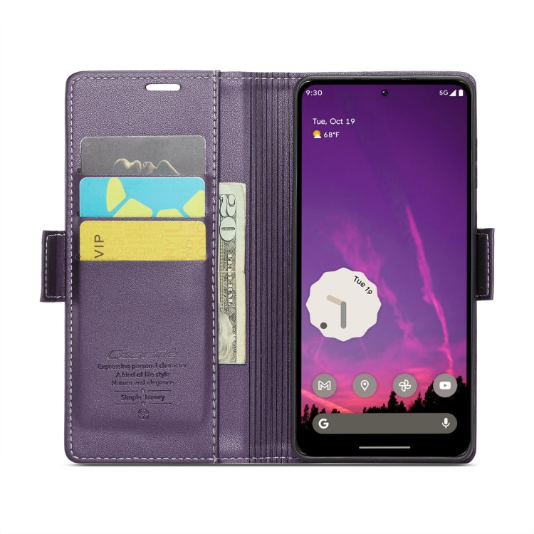 For Google Pixel 10 Pro XL / 9 Pro XL CaseMe 023 Butterfly Buckle Litchi Texture RFID Anti-theft Leather Phone Case