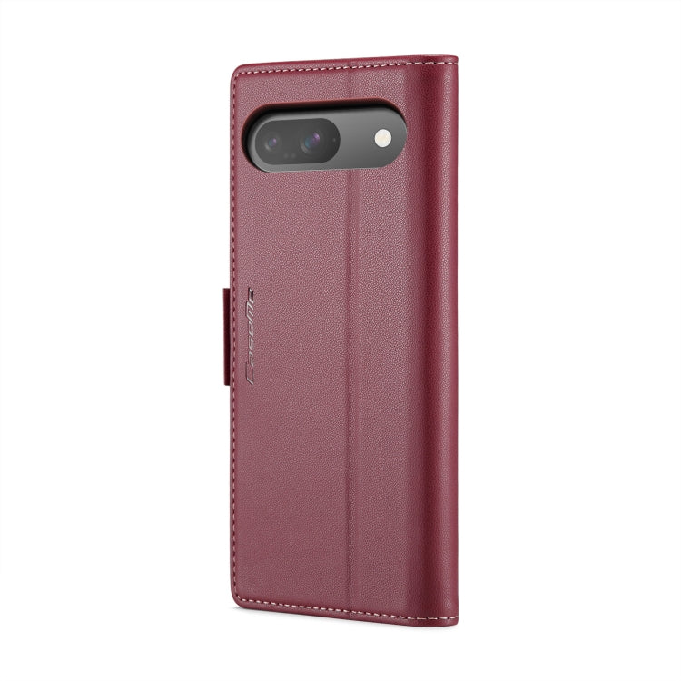For Google Pixel 10 / 10 Pro / 9 CaseMe 023 Butterfly Buckle Litchi Texture RFID Anti-theft Leather Phone Case