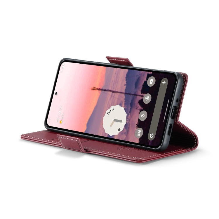 For Google Pixel 10 / 10 Pro / 9 CaseMe 023 Butterfly Buckle Litchi Texture RFID Anti-theft Leather Phone Case