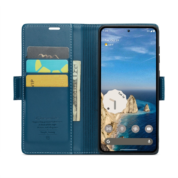 For Google Pixel 10 / 10 Pro / 9 CaseMe 023 Butterfly Buckle Litchi Texture RFID Anti-theft Leather Phone Case