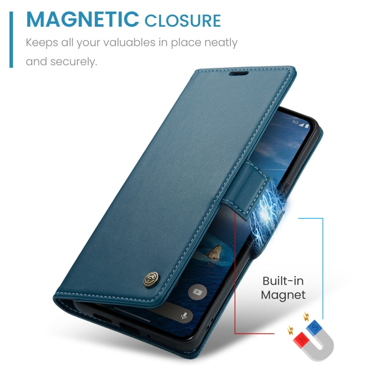 For Google Pixel 10 / 10 Pro / 9 CaseMe 023 Butterfly Buckle Litchi Texture RFID Anti-theft Leather Phone Case