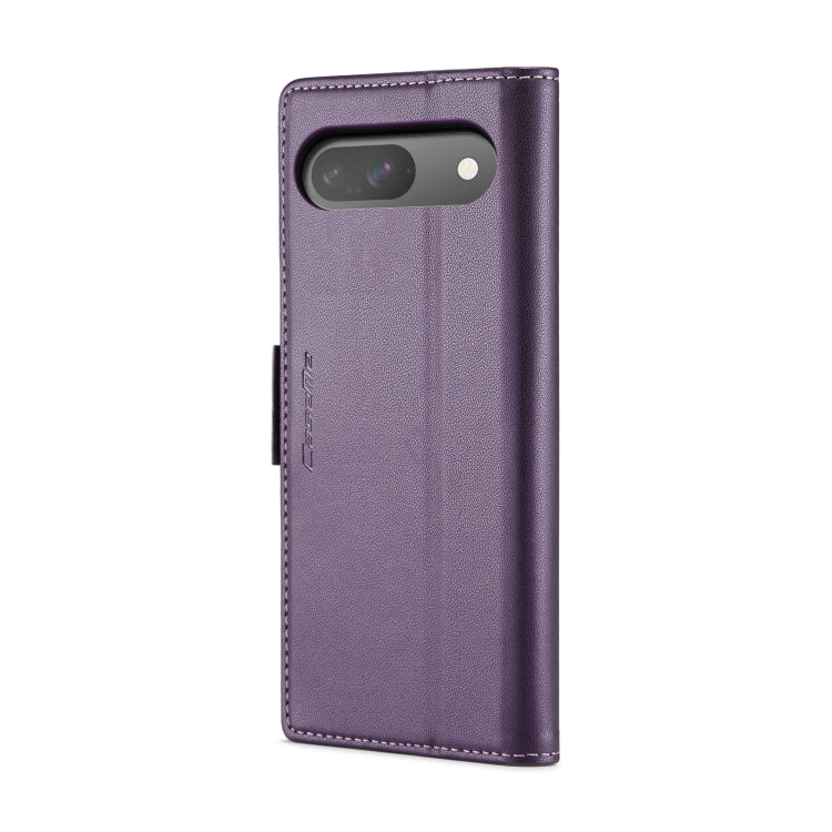 For Google Pixel 10 / 10 Pro / 9 CaseMe 023 Butterfly Buckle Litchi Texture RFID Anti-theft Leather Phone Case