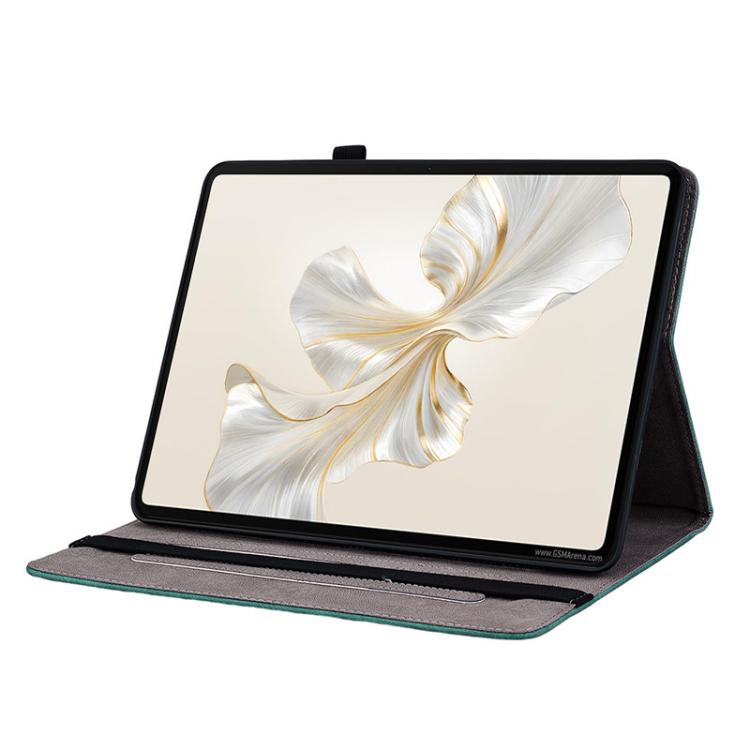 For Honor Pad X9a Butterfly Rose Embossed Leather Tablet Case