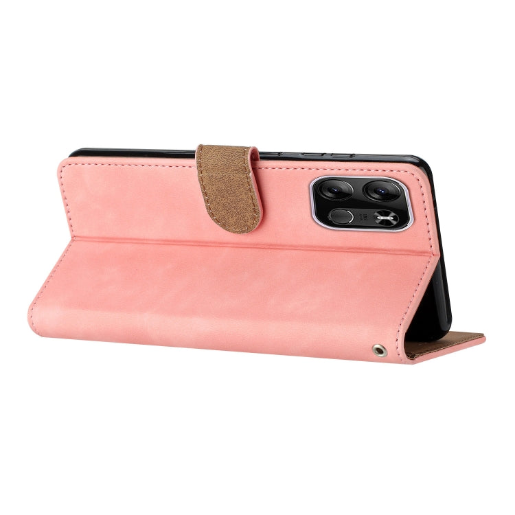 For Tecno Spark Go 2023 Seven Butterflies Embossed Leather Phone Case