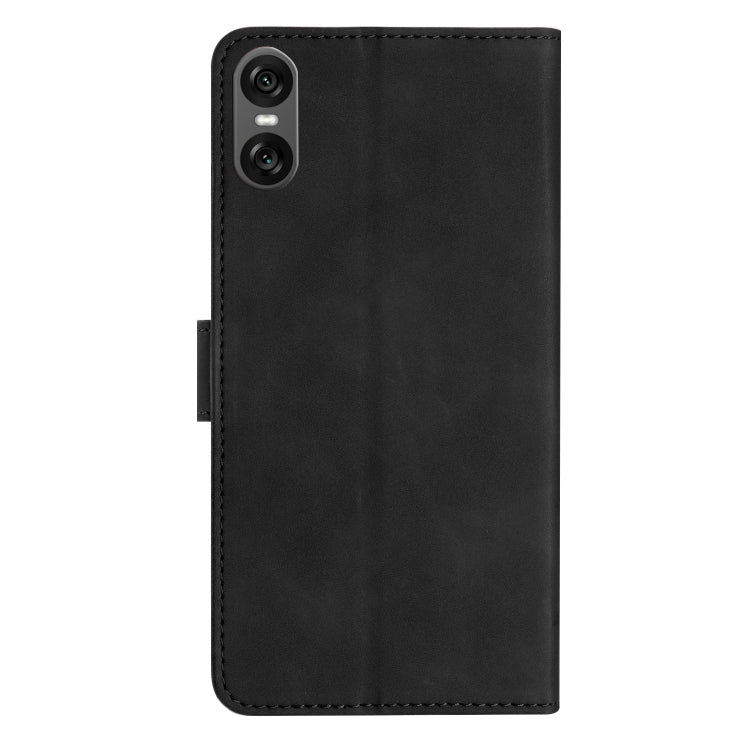 For Sony Xperia 10 VI Seven Butterflies Embossed Leather Phone Case