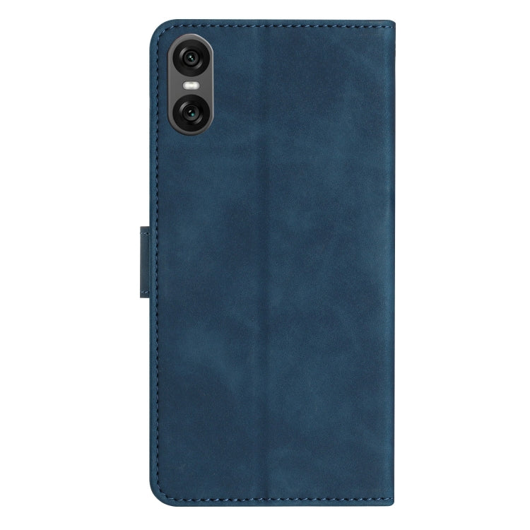 For Sony Xperia 10 VI Seven Butterflies Embossed Leather Phone Case