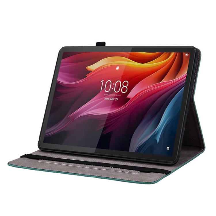 For Lenovo Idea Tab 11 / Xiaoxin Pad 2025 Butterfly Rose Embossed Leather Tablet Case