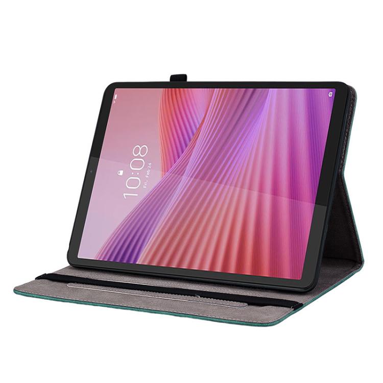 For Lenovo Tab K9 / Tab One Butterfly Rose Embossed Leather Tablet Case