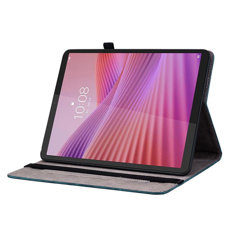 For Lenovo Tab K9 / Tab One Butterfly Rose Embossed Leather Tablet Case