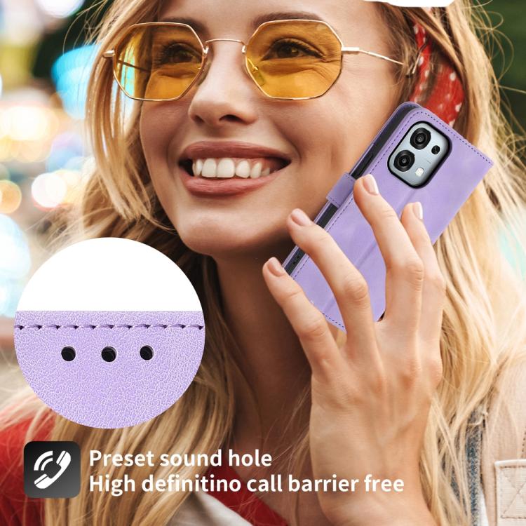 For OPPO A6 Pro 4G / 5G Global / F31 5G Skin Feel Flowers Embossed Wallet Leather Phone Case