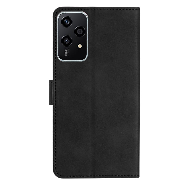 For Honor 200 Lite Global Seven Butterflies Embossed Leather Phone Case