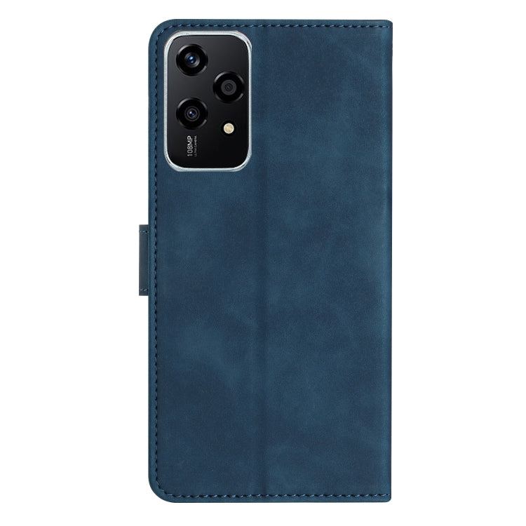 For Honor 200 Lite Global Seven Butterflies Embossed Leather Phone Case