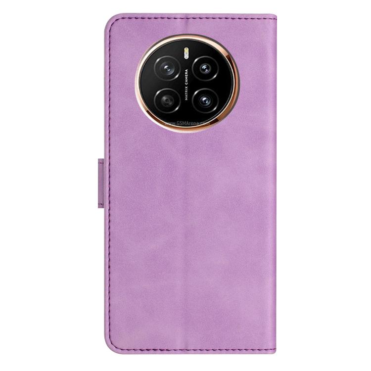 For Honor Magic7 Pro Seven Butterflies Embossed Leather Phone Case