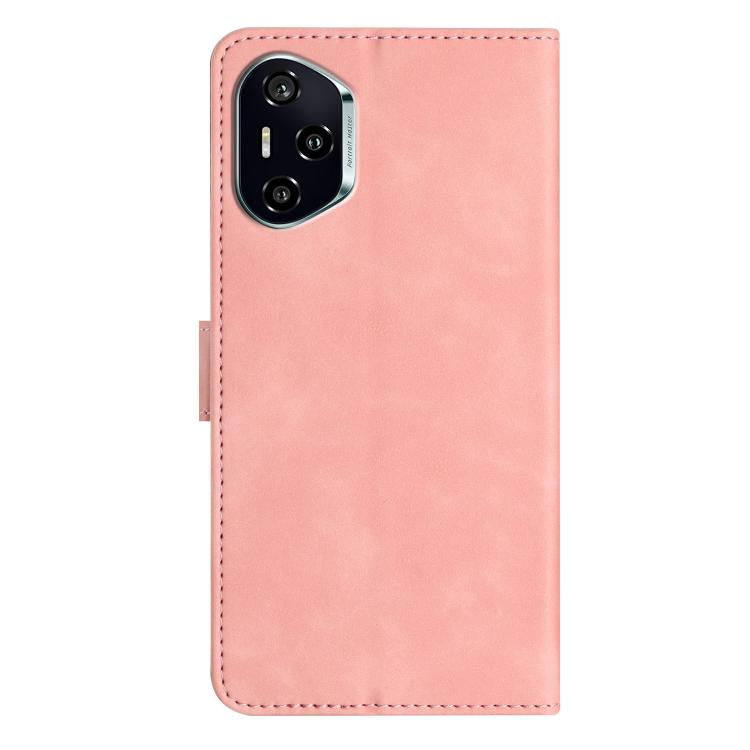 For Honor 400 Global 156.5mm Seven Butterflies Embossed Leather Phone Case