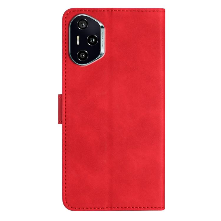 For Honor 400 Global 156.5mm Seven Butterflies Embossed Leather Phone Case
