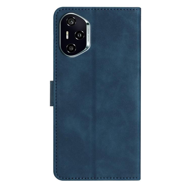 For Honor 400 Global 156.5mm Seven Butterflies Embossed Leather Phone Case