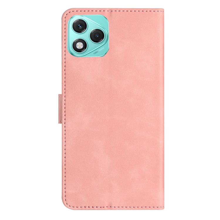 For Honor 400 Lite Global Seven Butterflies Embossed Leather Phone Case