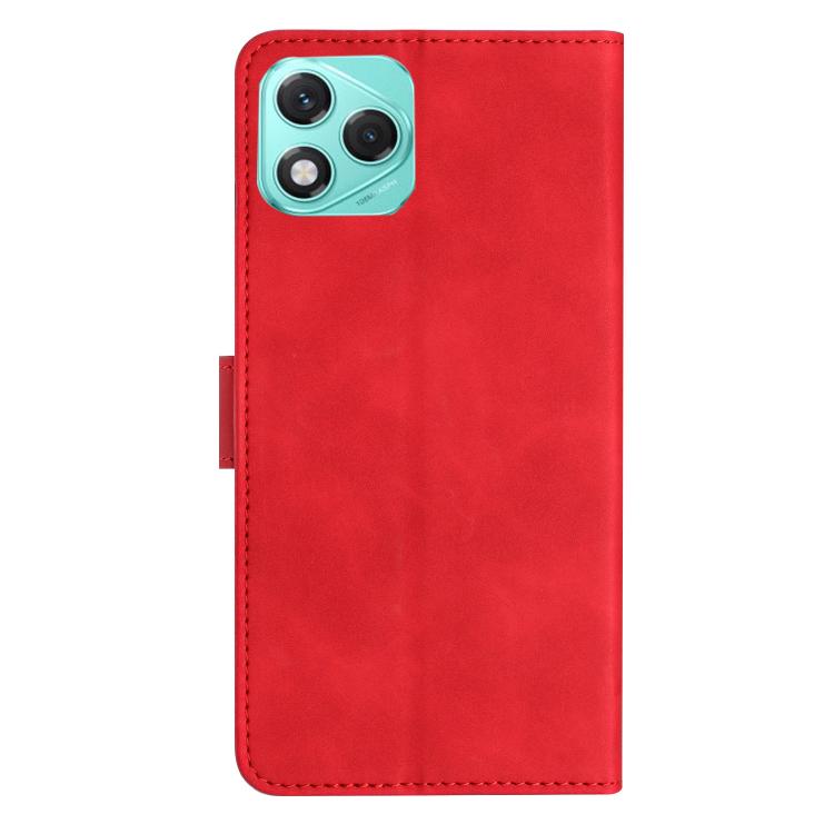 For Honor 400 Lite Global Seven Butterflies Embossed Leather Phone Case
