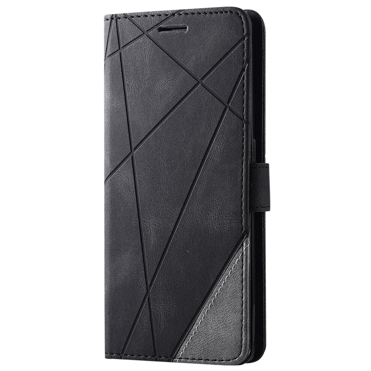 For Huawei Mate 30 Pro Skin Feel Splicing Horizontal Flip Leather Case with Holder & Card Slots & Wallet & Photo Frame