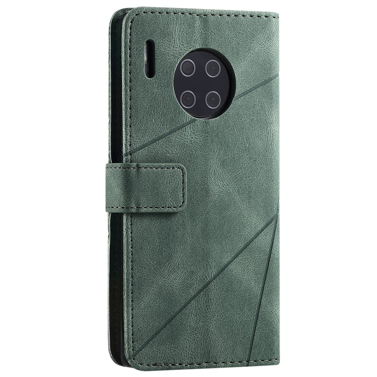 For Huawei Mate 30 Pro Skin Feel Splicing Horizontal Flip Leather Case with Holder & Card Slots & Wallet & Photo Frame