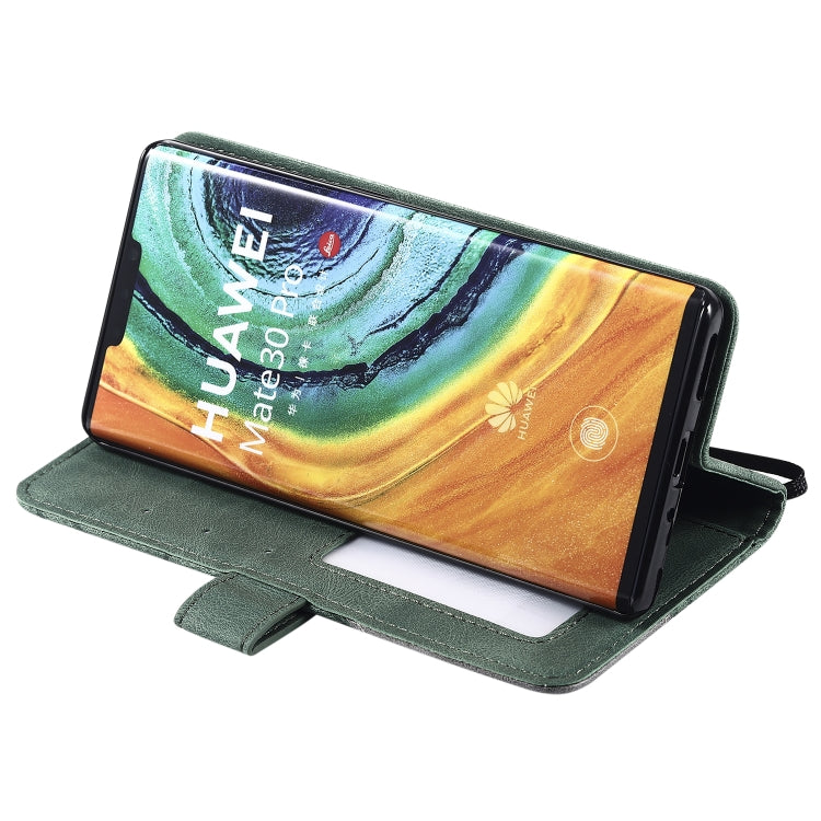 For Huawei Mate 30 Pro Skin Feel Splicing Horizontal Flip Leather Case with Holder & Card Slots & Wallet & Photo Frame