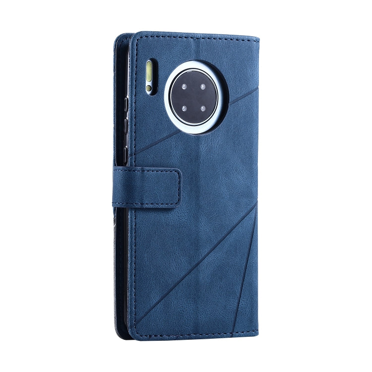 For Huawei Mate 30 Skin Feel Splicing Horizontal Flip Leather Case with Holder & Card Slots & Wallet & Photo Frame