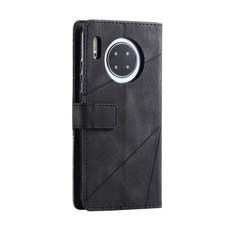 For Huawei Mate 30 Skin Feel Splicing Horizontal Flip Leather Case with Holder & Card Slots & Wallet & Photo Frame