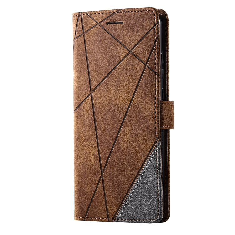 For Huawei Mate 30 Skin Feel Splicing Horizontal Flip Leather Case with Holder & Card Slots & Wallet & Photo Frame
