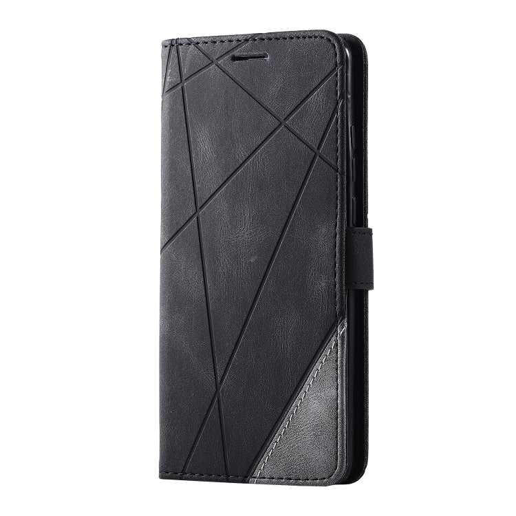 For Huawei P30 Pro Skin Feel Splicing Horizontal Flip Leather Case with Holder & Card Slots & Wallet & Photo Frame