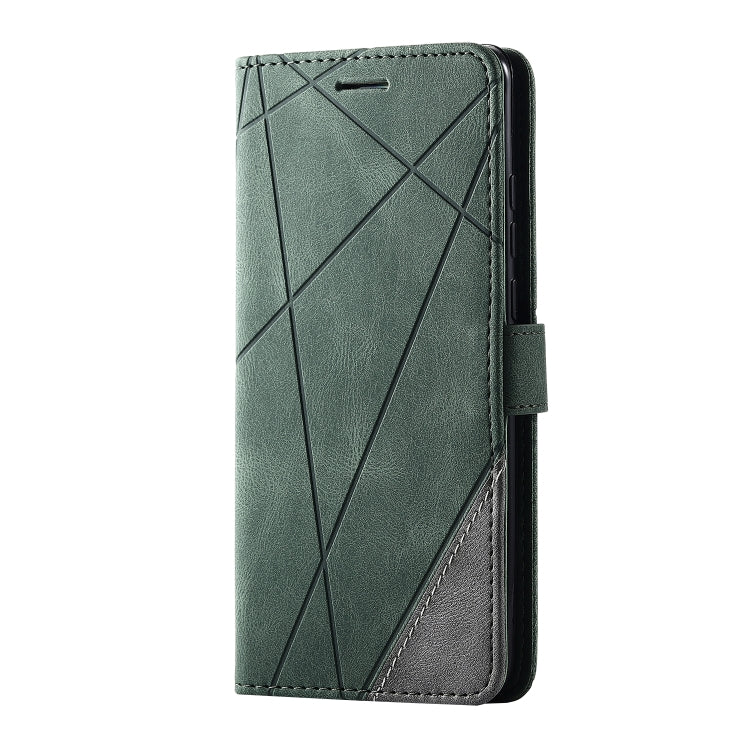 For Huawei P30 Pro Skin Feel Splicing Horizontal Flip Leather Case with Holder & Card Slots & Wallet & Photo Frame