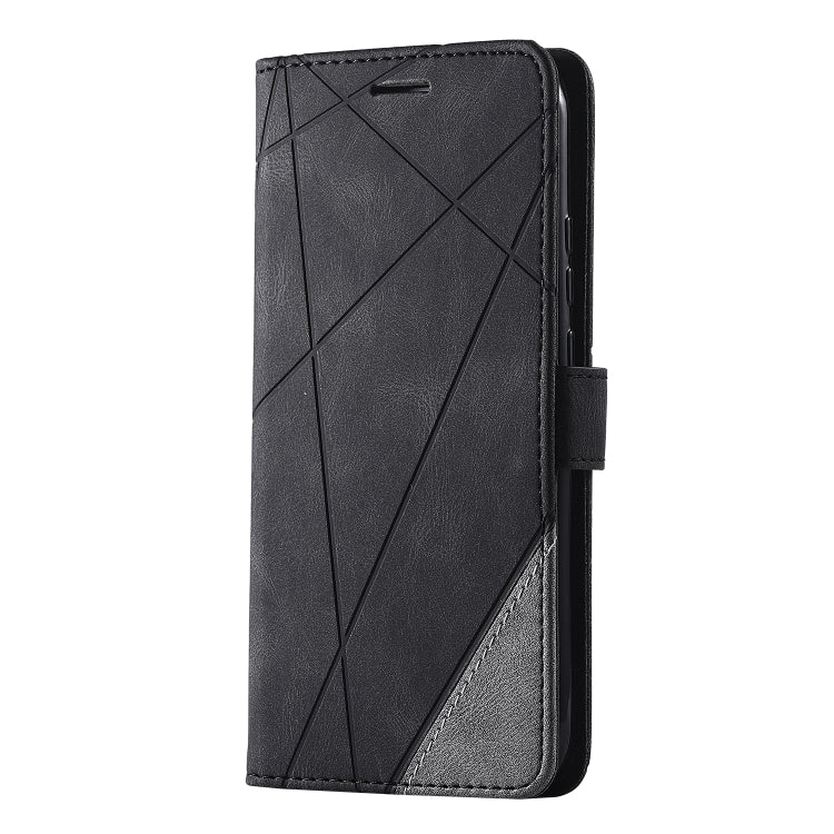 For  Huawei Mate 30 Lite Skin Feel Splicing Horizontal Flip Leather Case with Holder & Card Slots & Wallet & Photo Frame