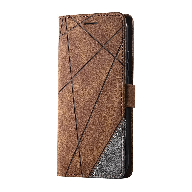 For  Huawei Mate 30 Lite Skin Feel Splicing Horizontal Flip Leather Case with Holder & Card Slots & Wallet & Photo Frame