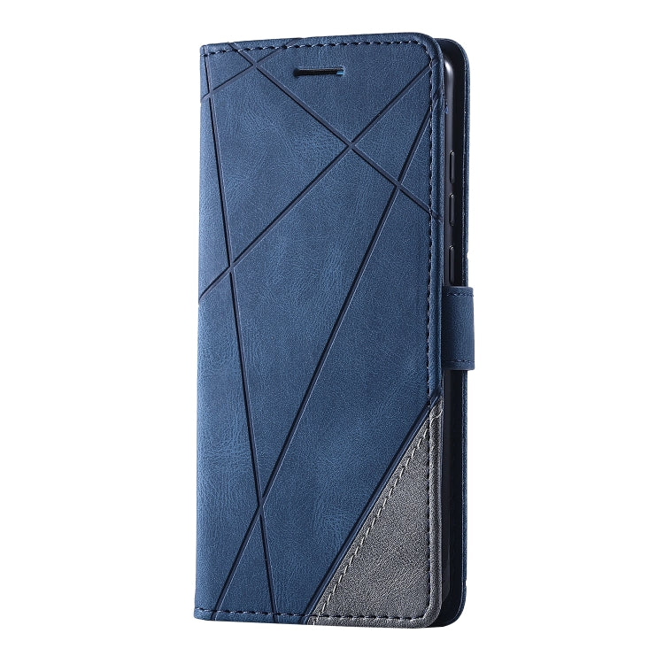 For Huawei P30 Skin Feel Splicing Horizontal Flip Leather Case with Holder & Card Slots & Wallet & Photo Frame
