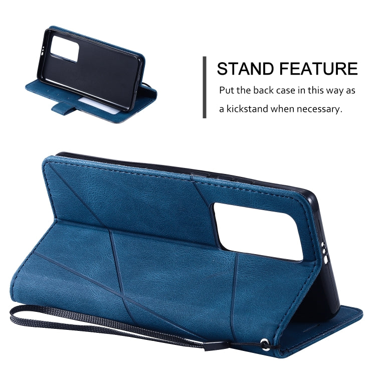 For Huawei P40 Pro Skin Feel Splicing Horizontal Flip Leather Case with Holder & Card Slots & Wallet & Photo Frame