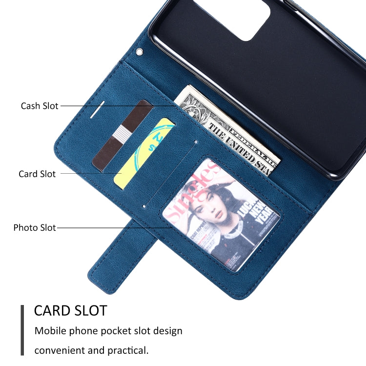For Huawei P40 Pro Skin Feel Splicing Horizontal Flip Leather Case with Holder & Card Slots & Wallet & Photo Frame