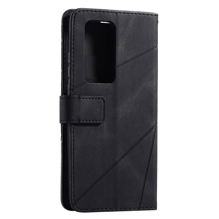 For Huawei P40 Pro Skin Feel Splicing Horizontal Flip Leather Case with Holder & Card Slots & Wallet & Photo Frame
