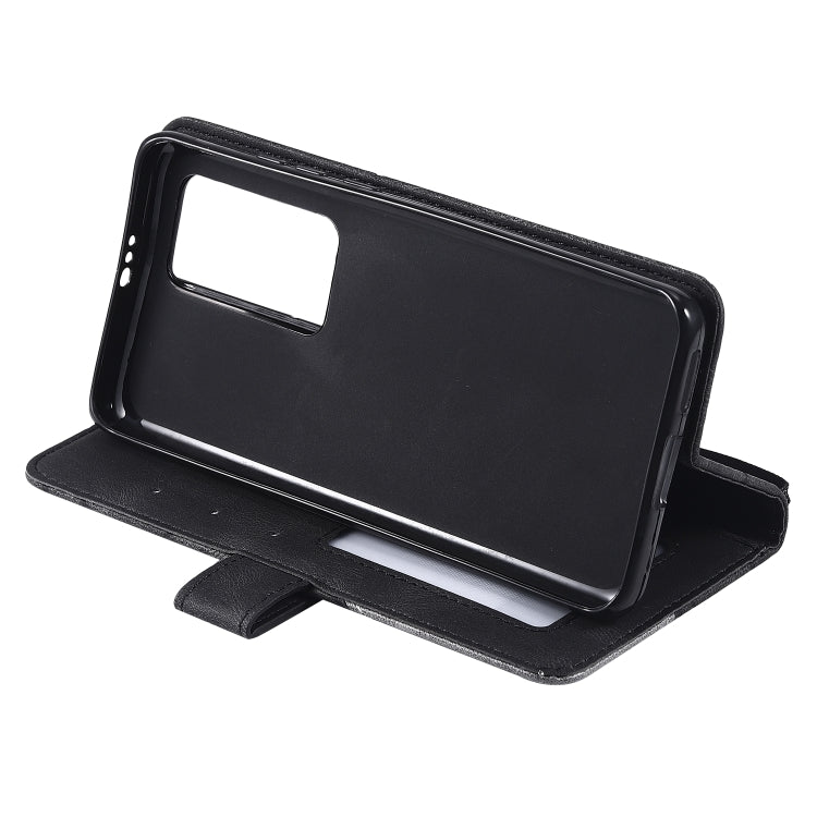 For Huawei P40 Pro Skin Feel Splicing Horizontal Flip Leather Case with Holder & Card Slots & Wallet & Photo Frame