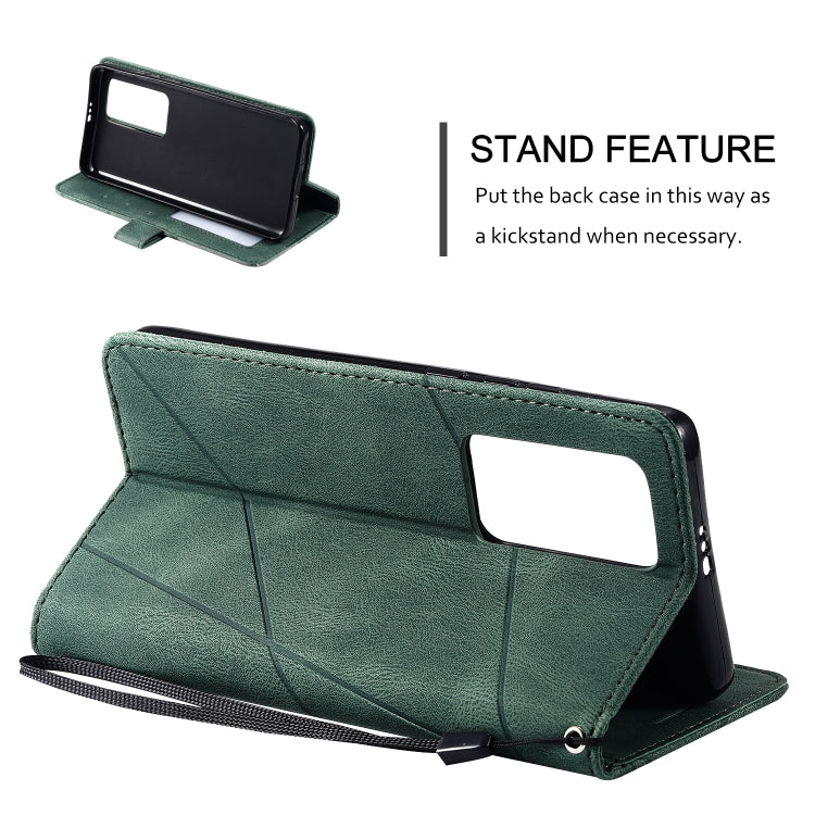 For Huawei P40 Pro Skin Feel Splicing Horizontal Flip Leather Case with Holder & Card Slots & Wallet & Photo Frame