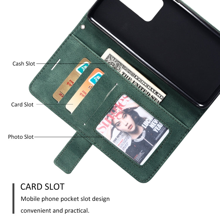 For Huawei P40 Pro Skin Feel Splicing Horizontal Flip Leather Case with Holder & Card Slots & Wallet & Photo Frame